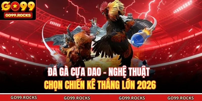 Đá Gà Cựa Dao - Nghệ Thuật Chọn Chiến Kê Thắng Lớn 2026