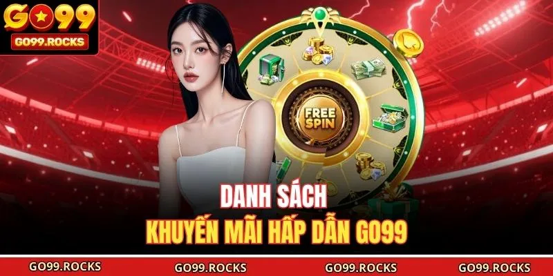 Danh sách khuyến mãi hấp dẫn GO99